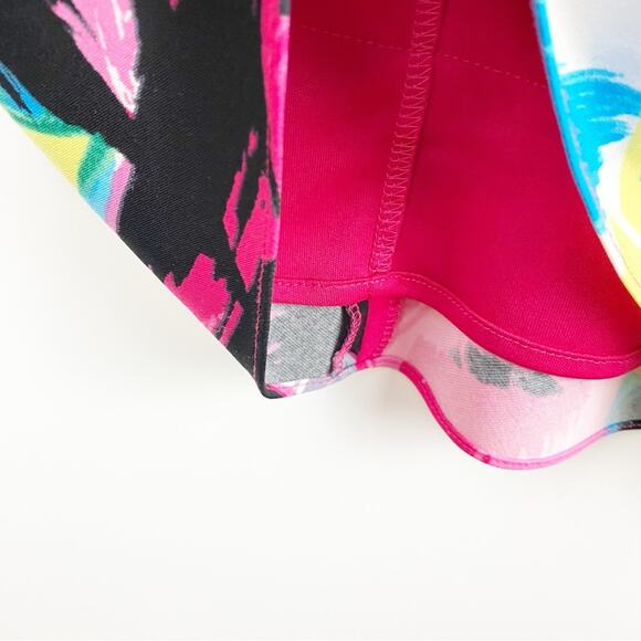 London Times Multi Color Bandage Dress Sleeveless Women’s Size 8 - Picture 8 of 12